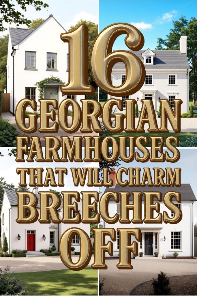 16 georgian farmhouses