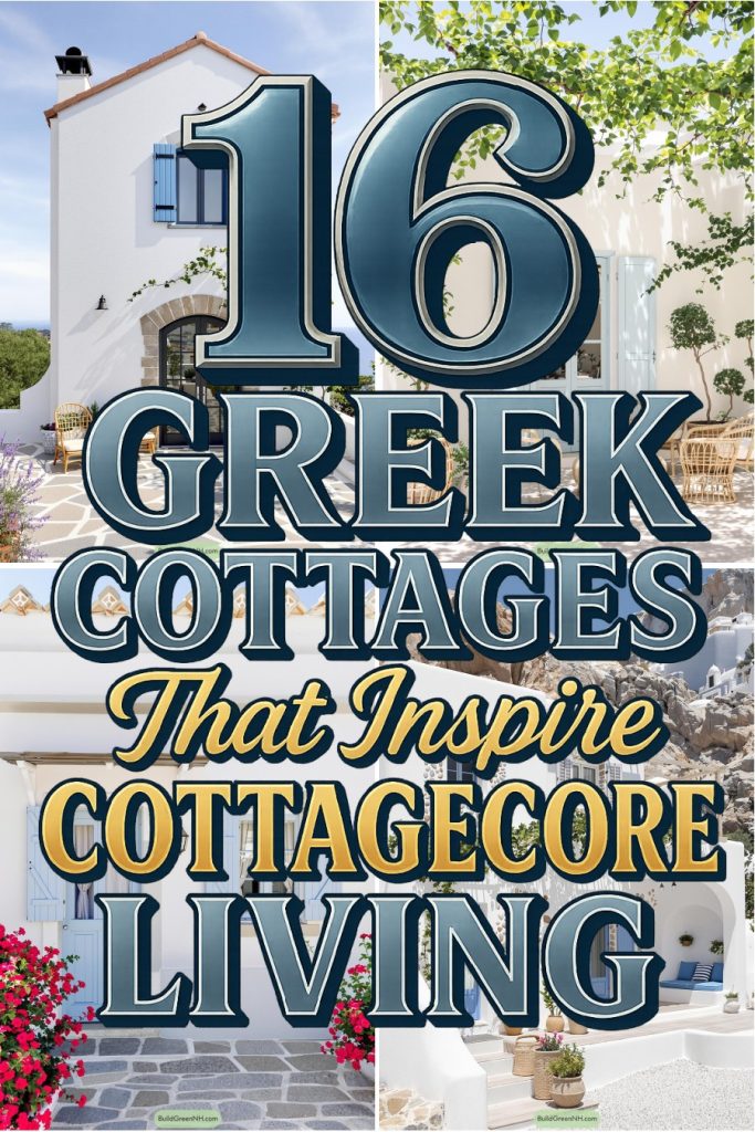 16 greek cottages