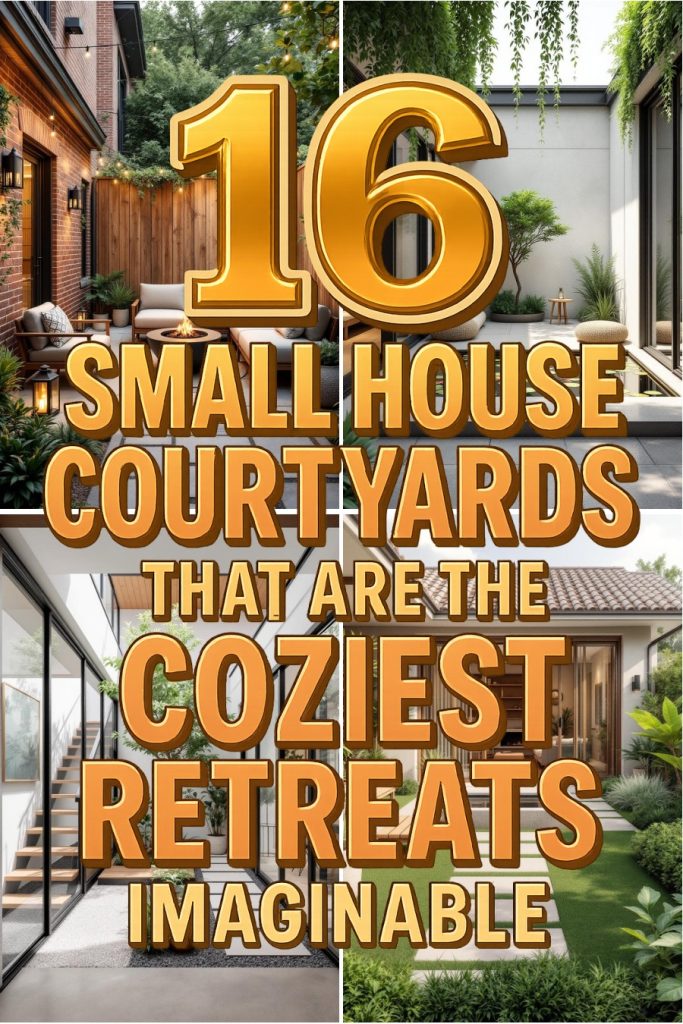 16 small house courtyards