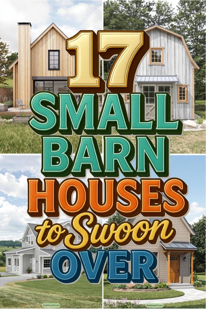 17 small barn houses