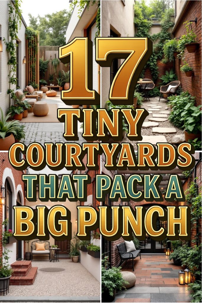 17 tiny courtyards