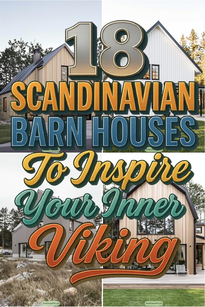 18 scandinavian barn houses