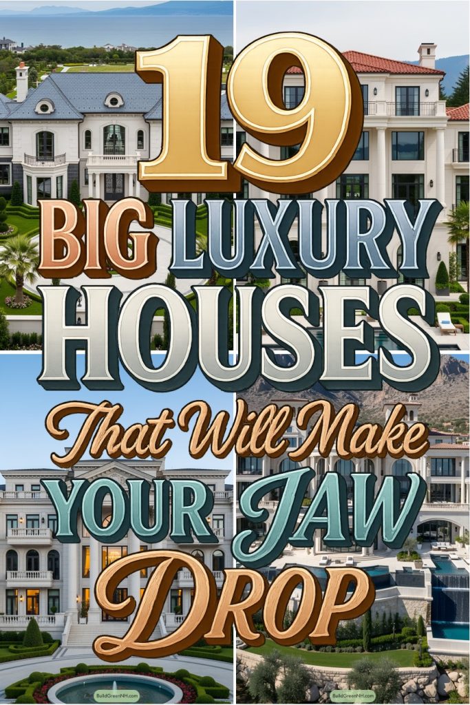 19 big luxury houses
