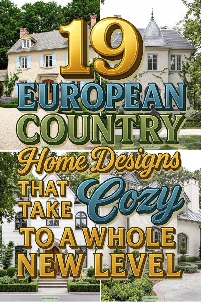 19 european country designs
