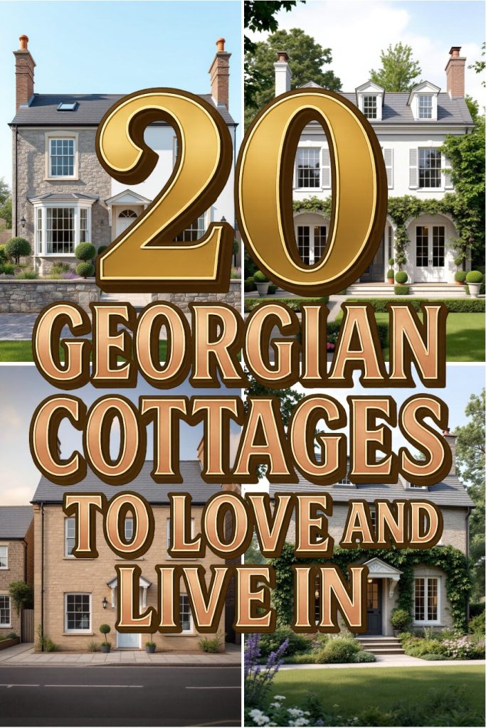 20 georgian cottages