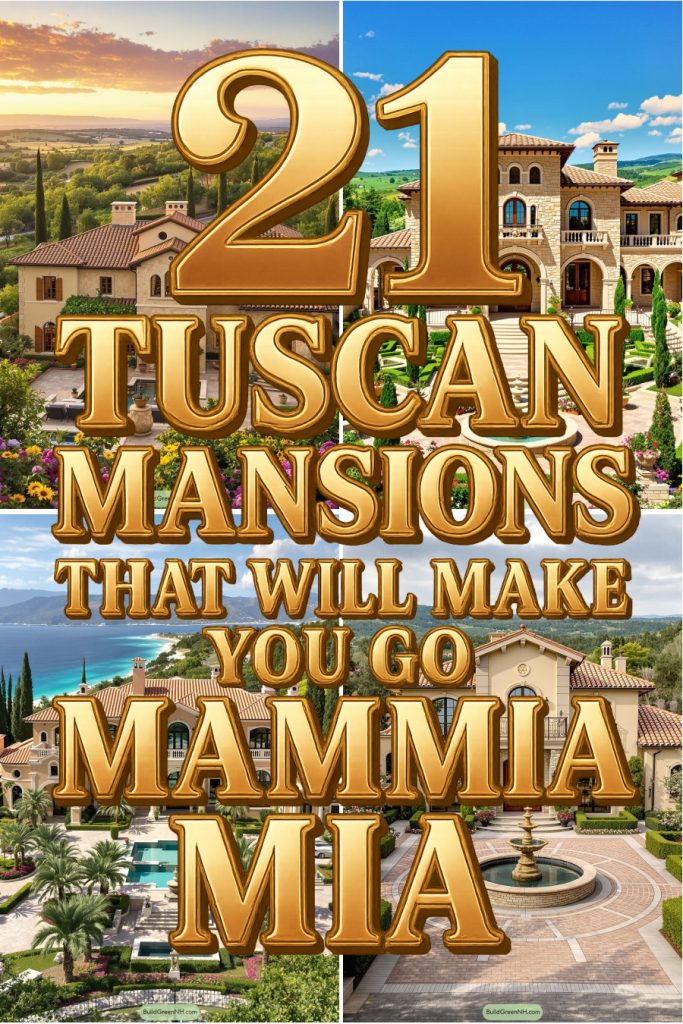 21 tuscan mansions