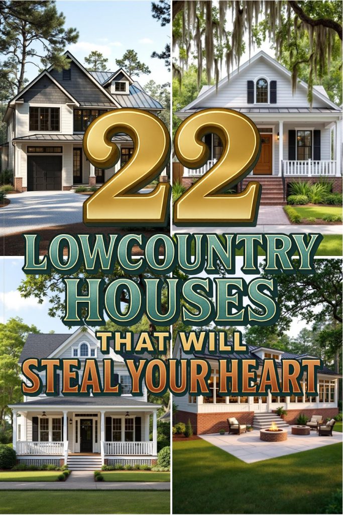 22 lowcountry houses