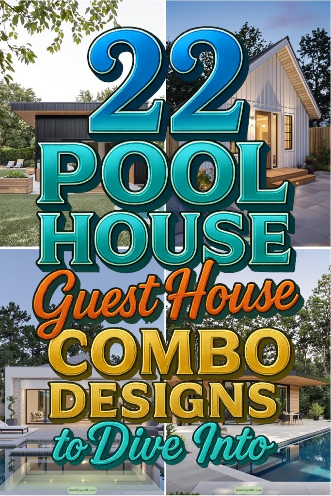 22 pool house guest house combos