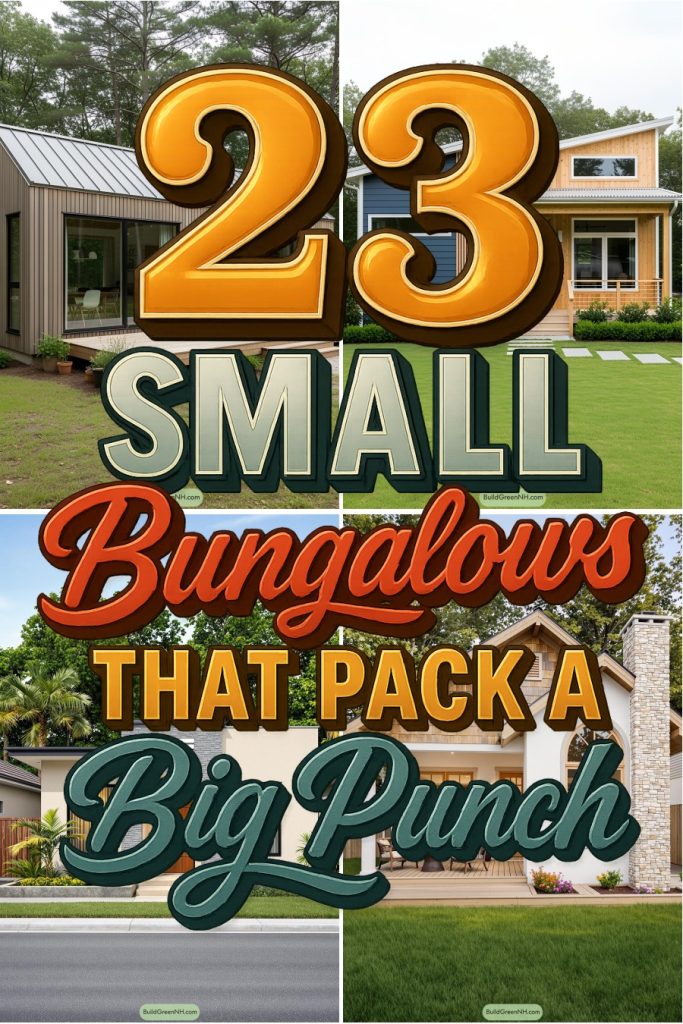 23 small bungalows