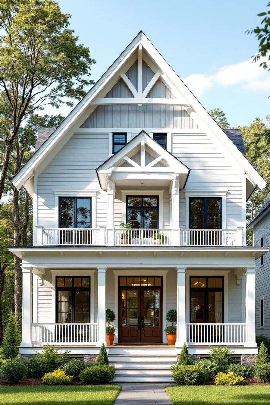 38 Contemporary Craftsman Homes With Charming Style