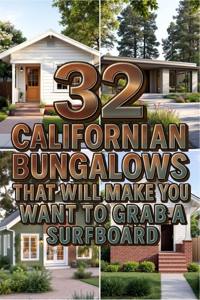 32 californian bungalows