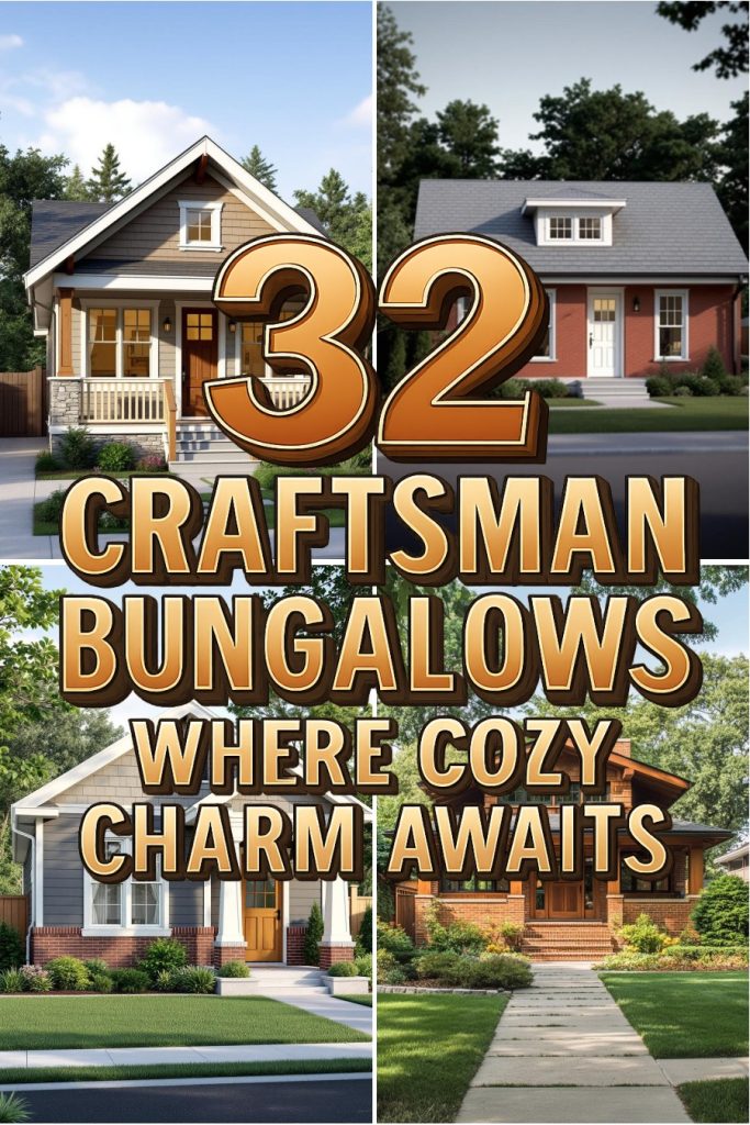 32 craftsman bungalows