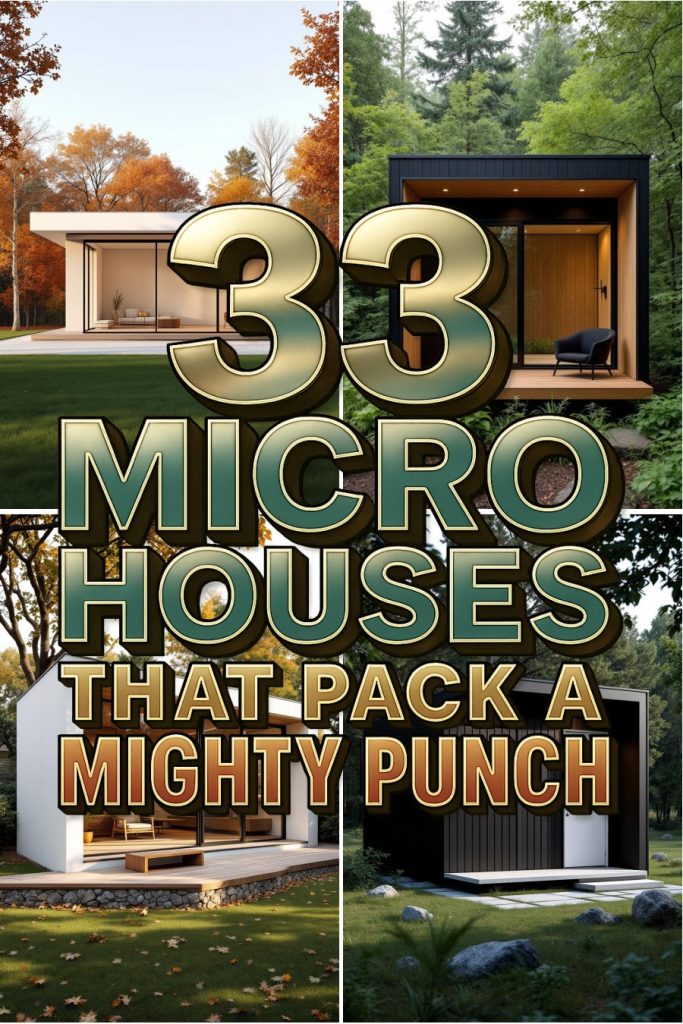 33 micro houses