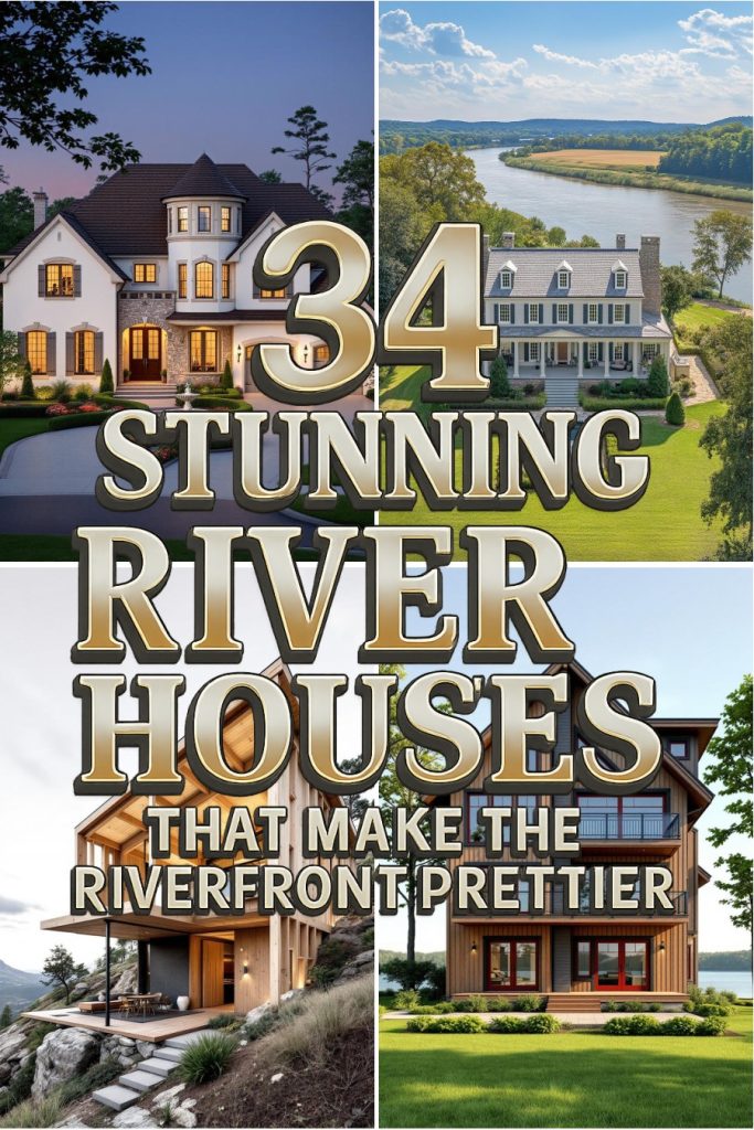34 river houses