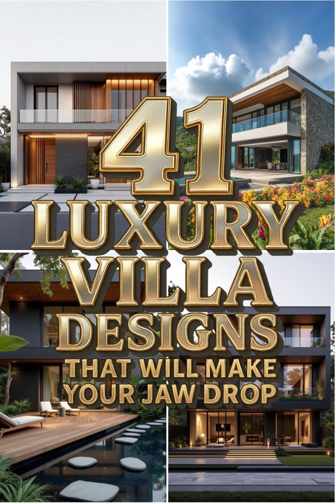 41 luxury villa designs
