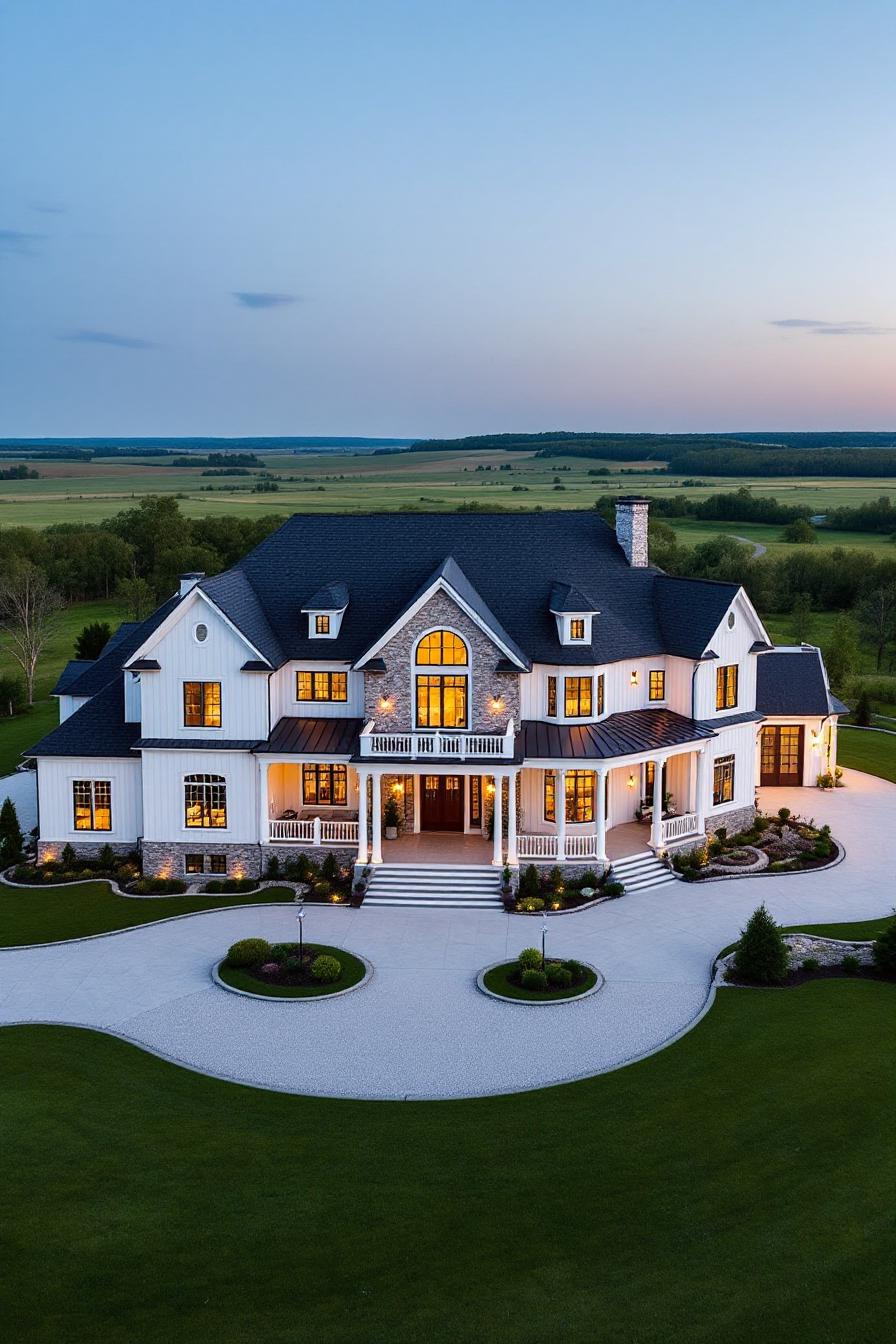 20 Farmhouse Mansions to Blow Your Barn Doors Off