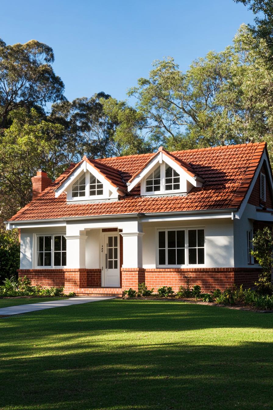 Charming house with distinctive dormer windows