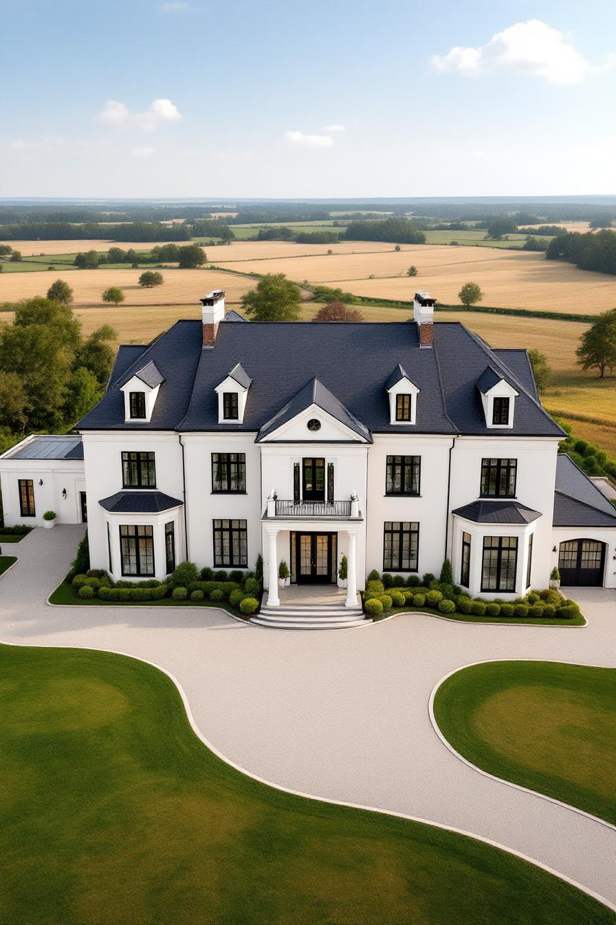 22 Big Country Houses That Will Make You Want to Move and Moo-ve