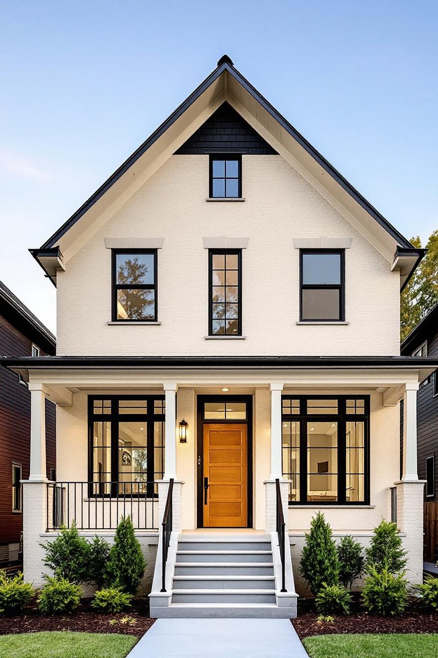 Charming two-story craftsman home with a welcoming porch
