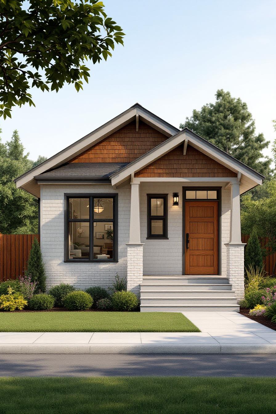 Charming Craftsman bungalow with a welcoming front porch