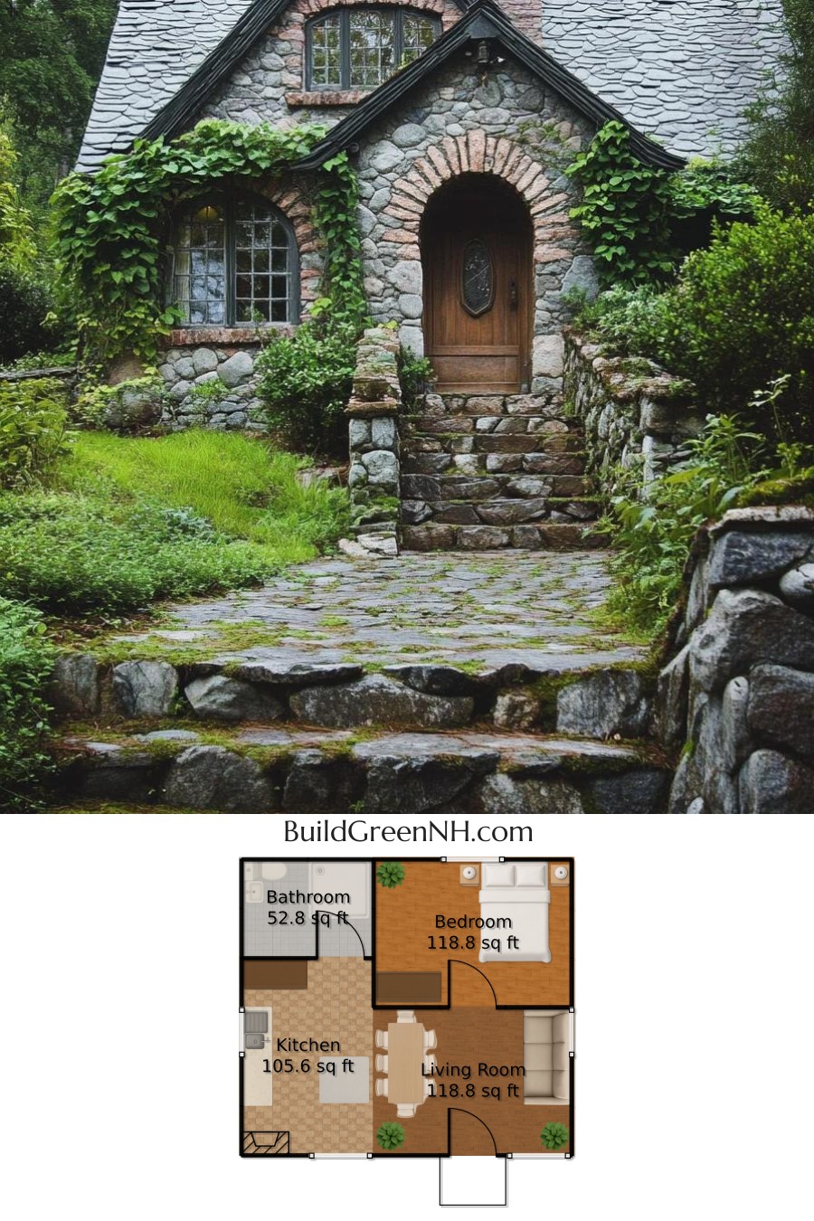 Charming Cottage in the Woods: Fairytale Cottage Floor Plans