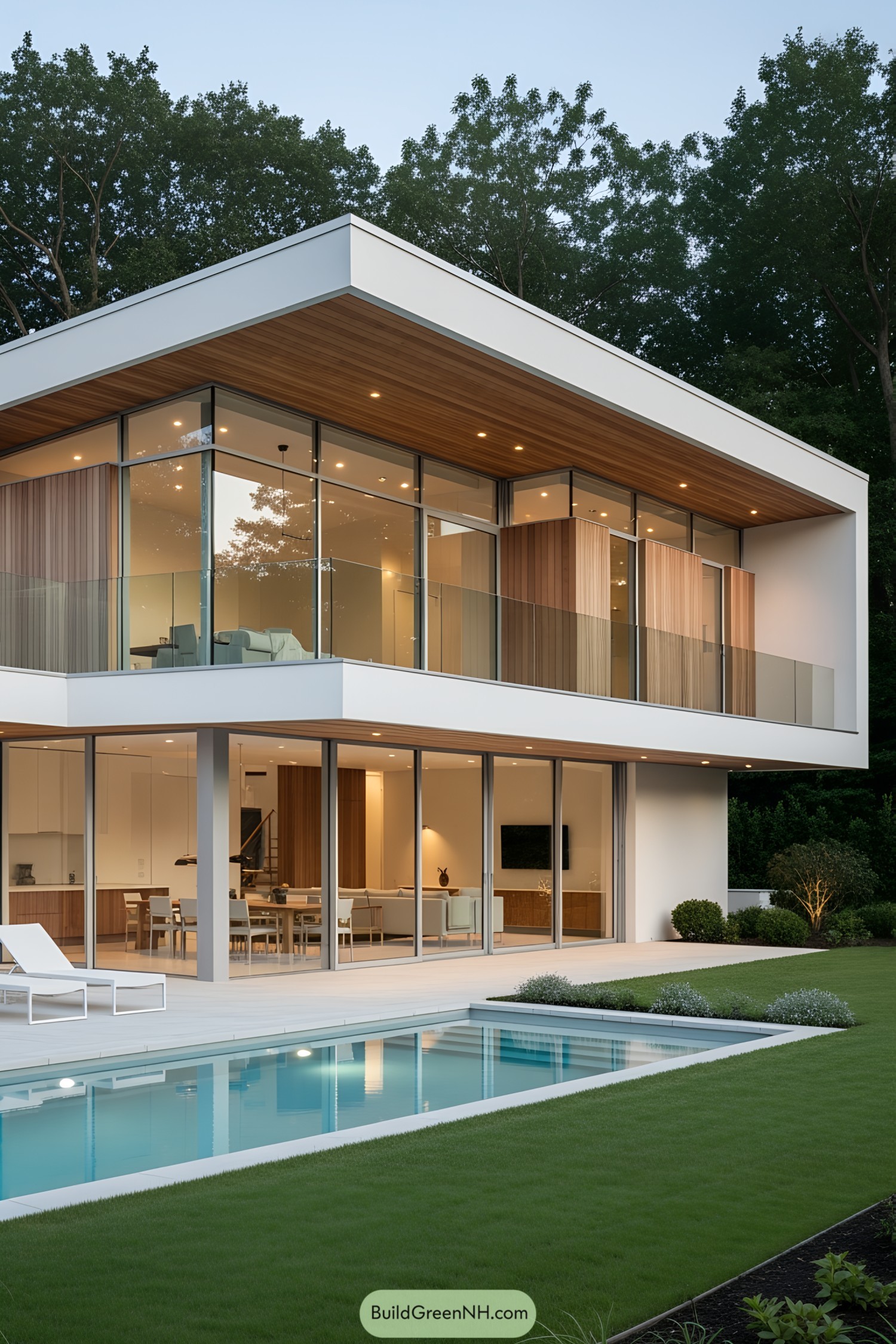 Luxurious open-space villa by the pool