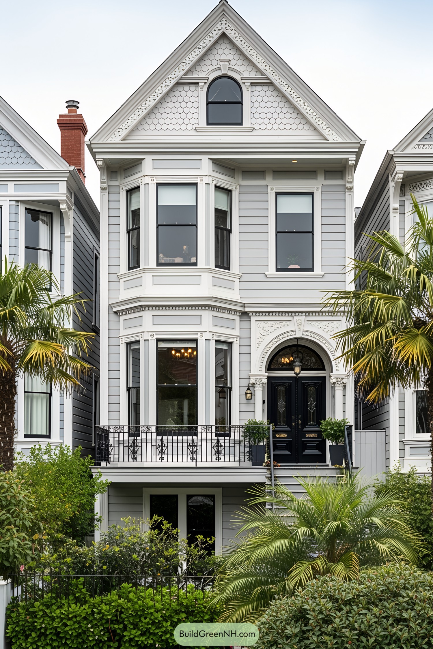 Victorian-style home with elegant detailing