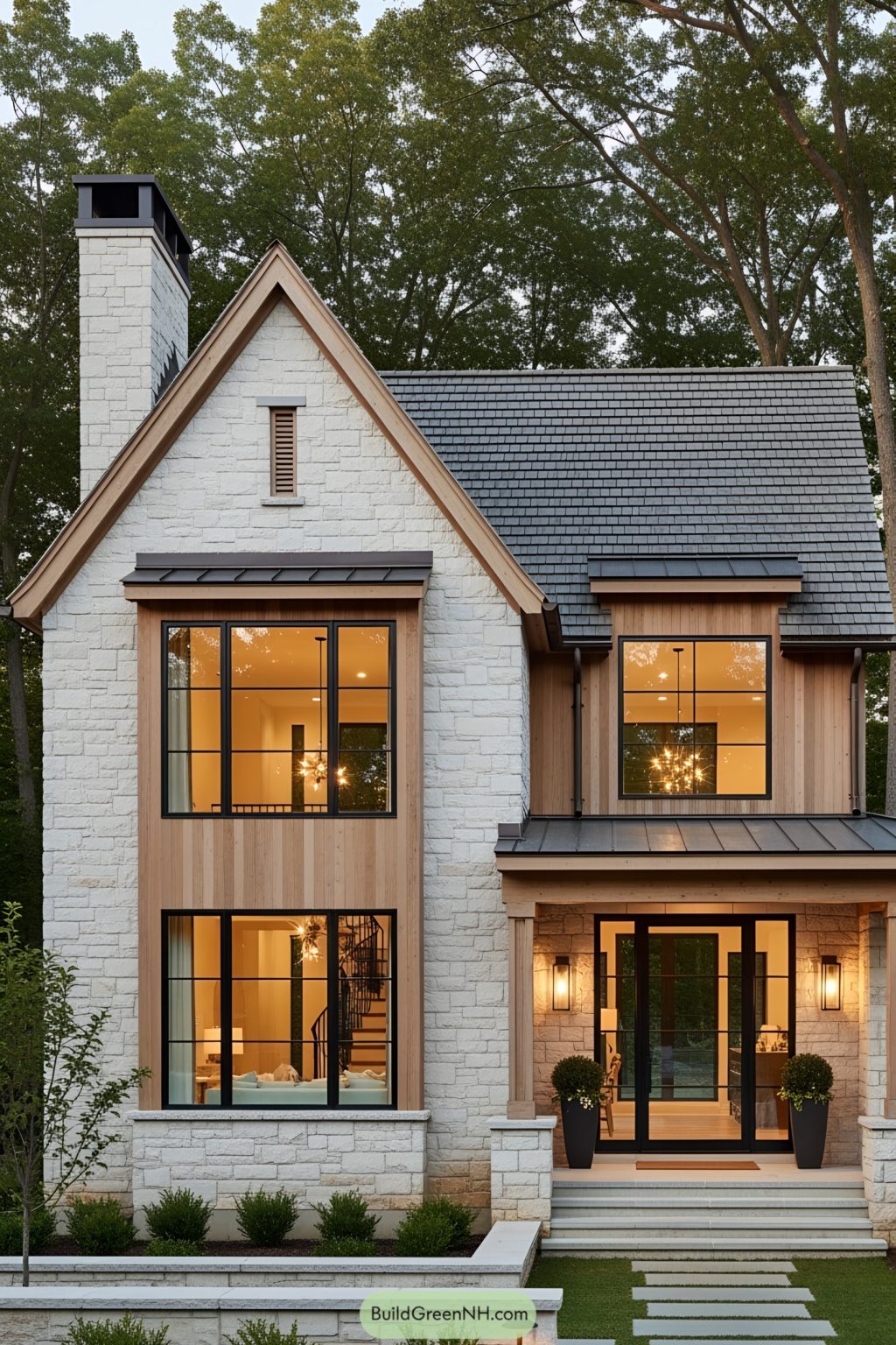 24 Modern Rustic Houses That Merge Cozy Charm and Contemporary Chic