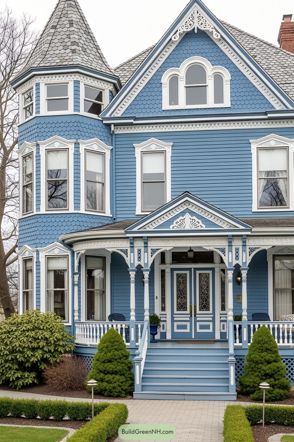 23 Blue Victorian Houses That Wear the Color Well