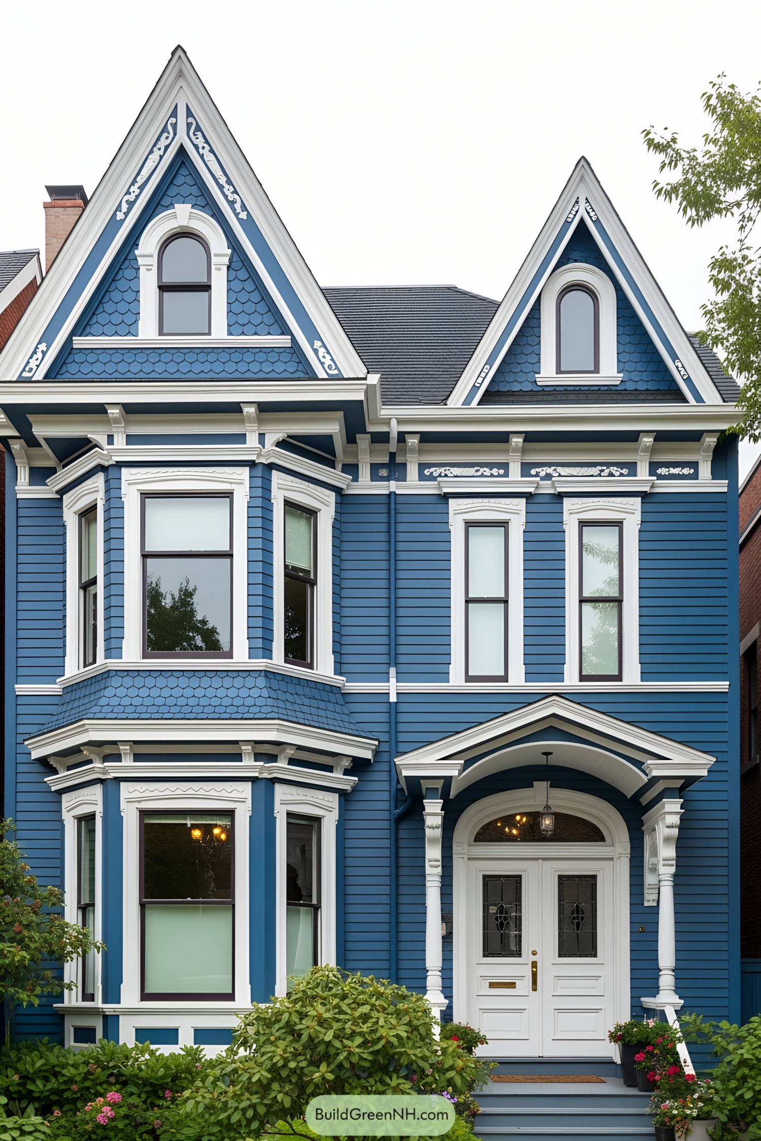 23 Blue Victorian Houses That Wear the Color Well