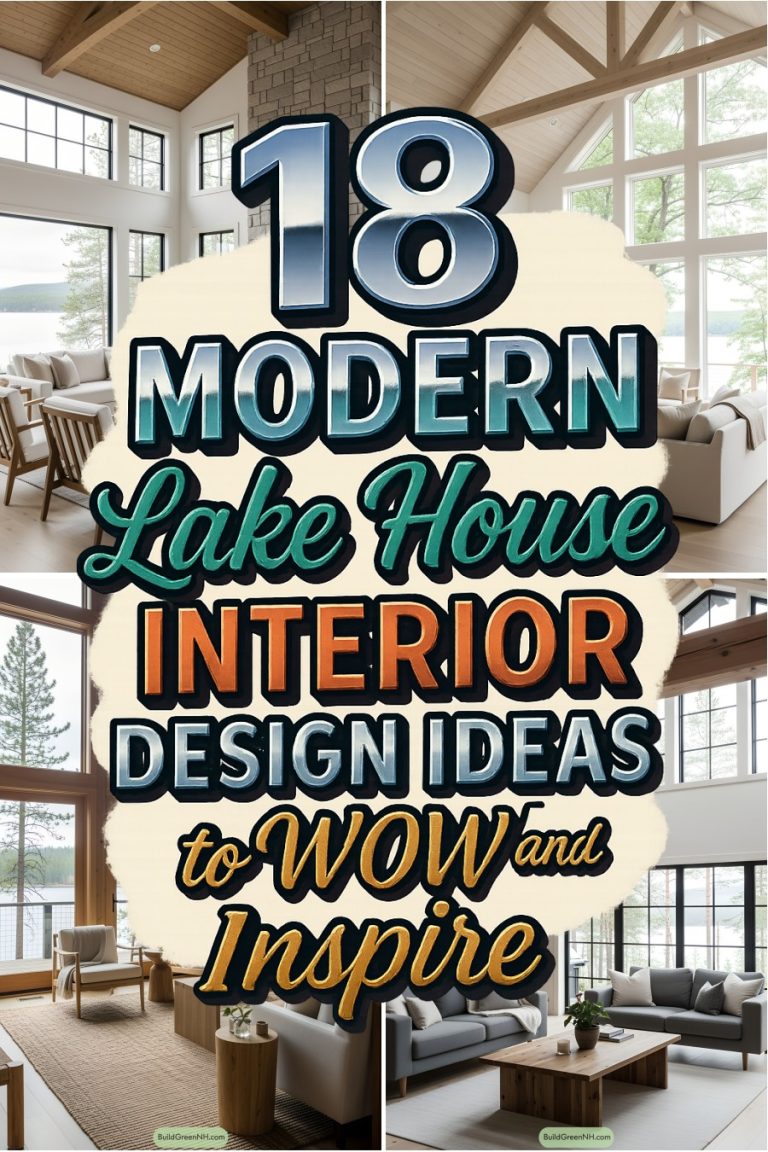 18 Modern Lake House Interior Design Ideas to Wow and Inspire