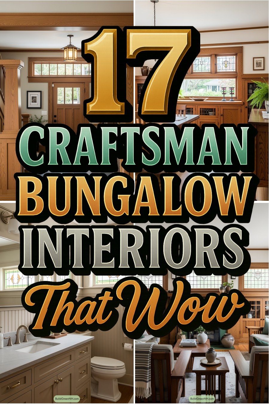 17 Craftsman Bungalow Interiors That Wow