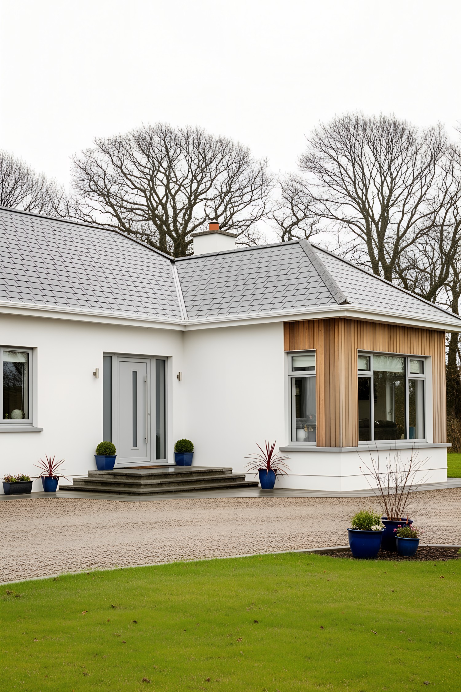Cozy Irish bungalow with a sleek design