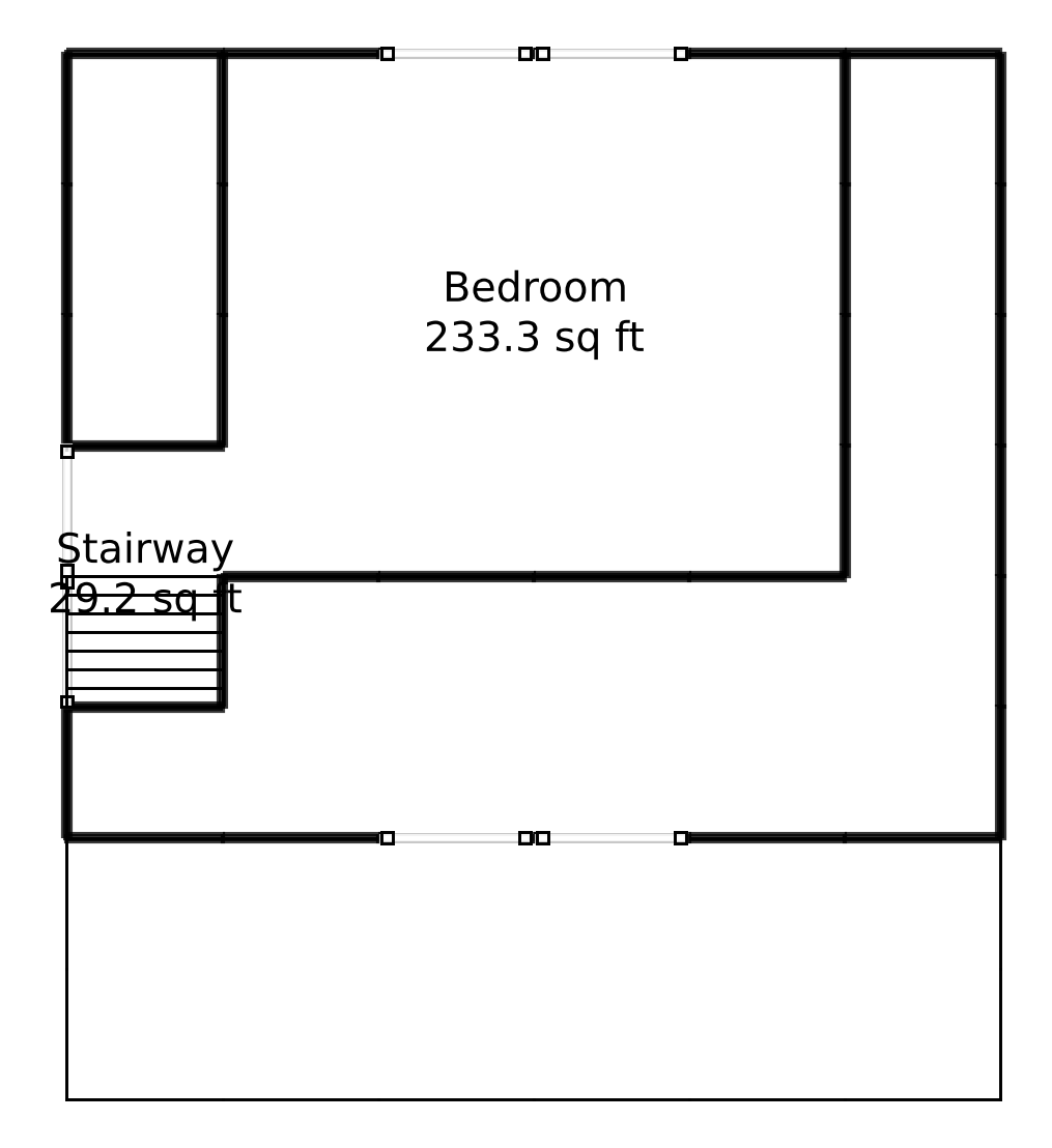 Lofted Floor