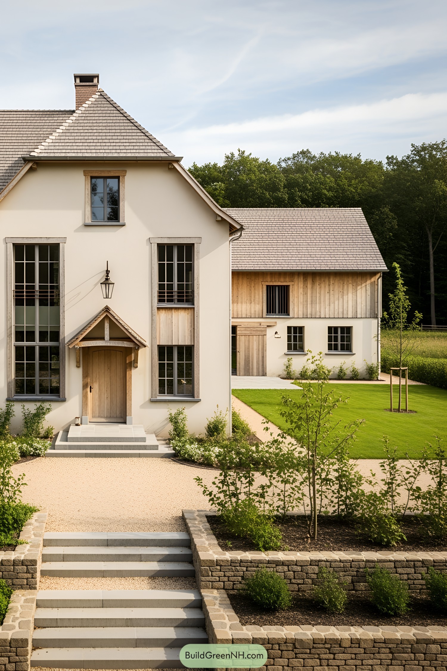 Traditional Belgian farmhouse with modern touches