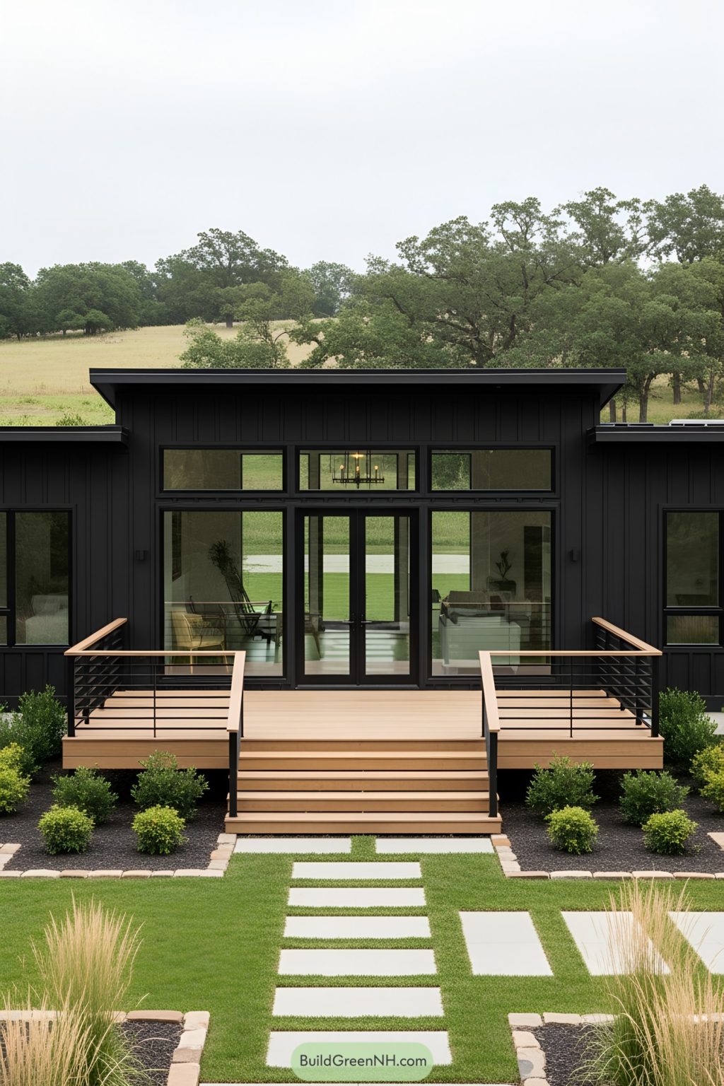 17 Black Ranch Houses That Redefine Cool