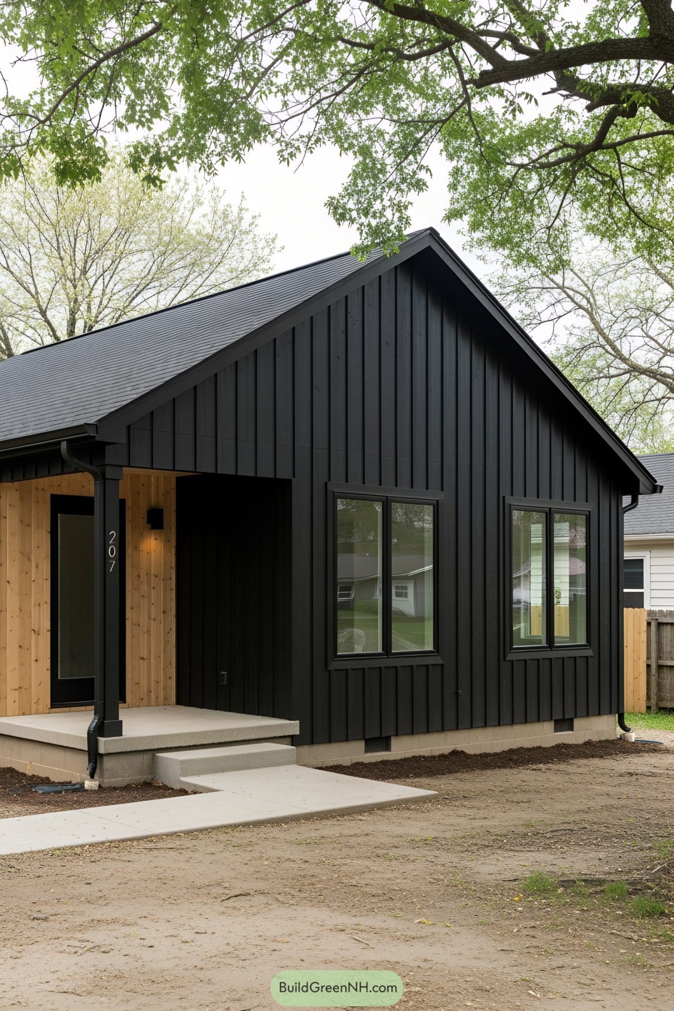 17 Black Ranch Houses That Redefine Cool