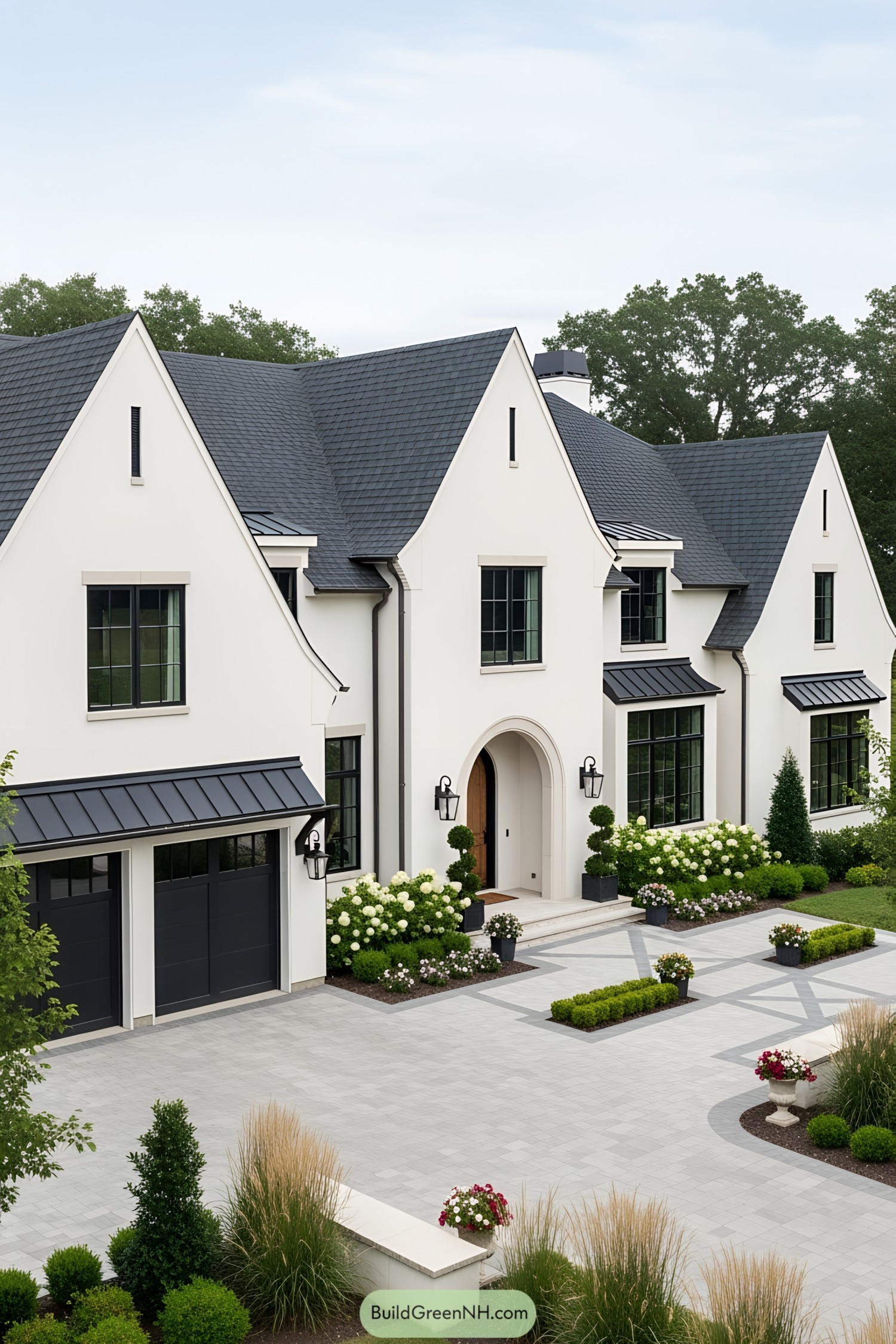 Sophisticated farmhouse with a modern twist