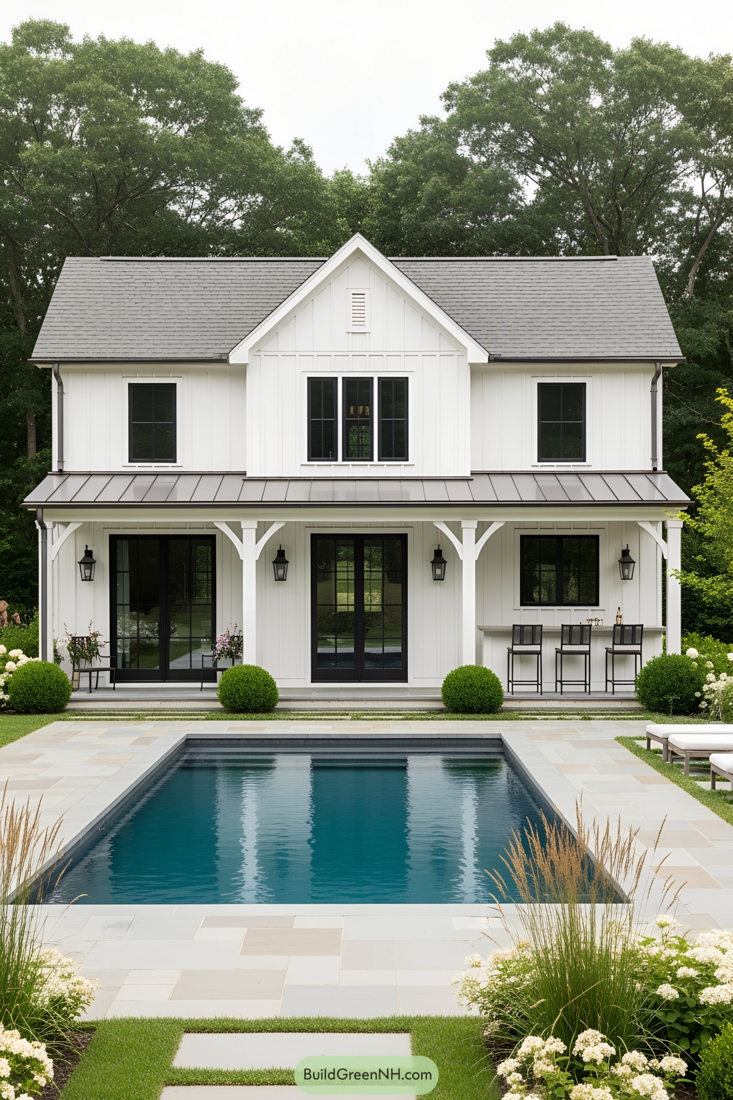 25 Farmhouse Pool Houses That Will Make You Want to Dive In