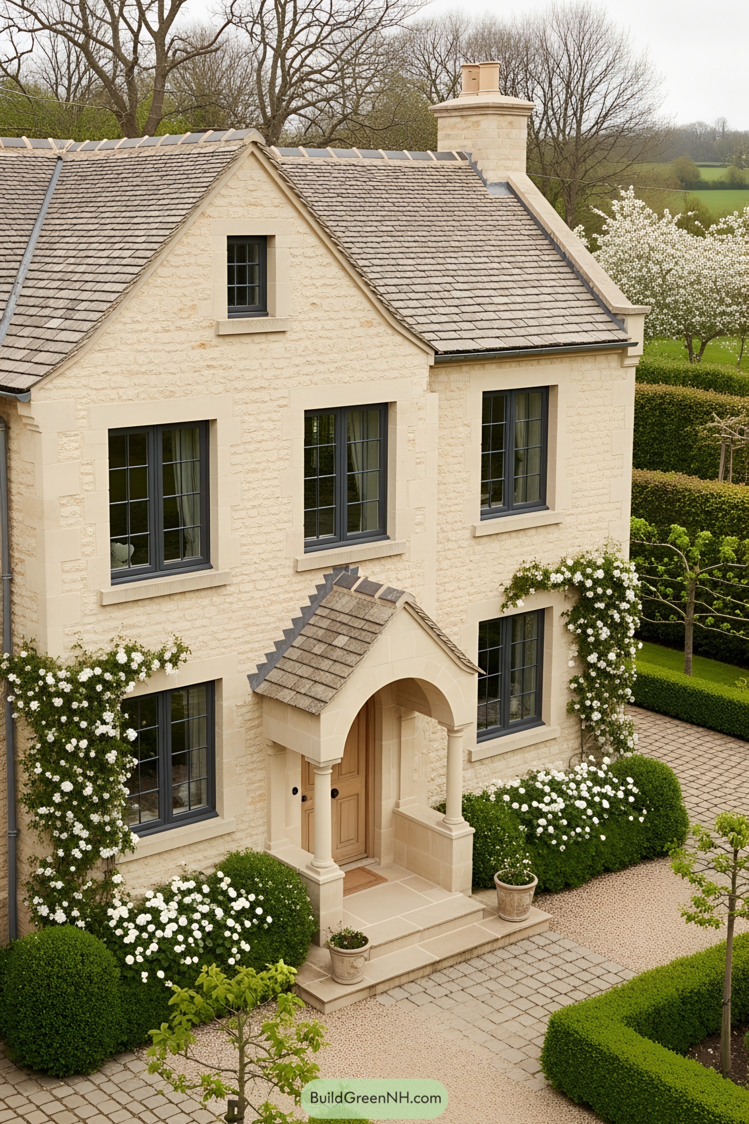 Cozy stone cottage with charming garden