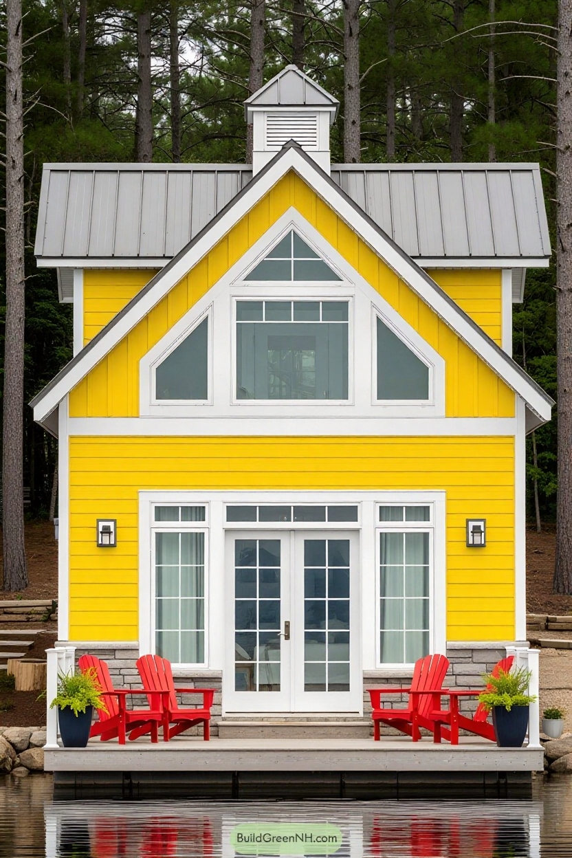 change house color to yellow