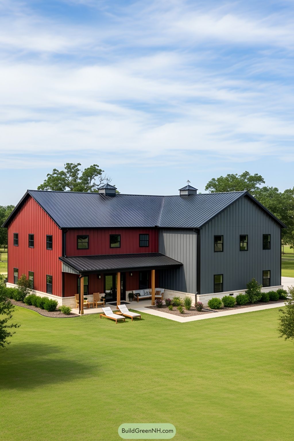 Rectangular Barndominium 25 L-shaped Barndominiums You Will Want to Call Home