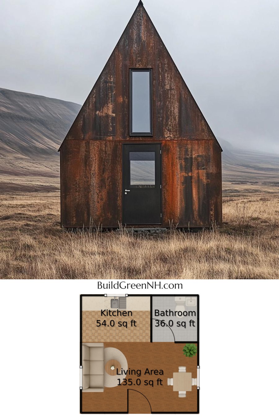A Tall Tale in Rusty Real Estate: Small Cabin Floor Plans