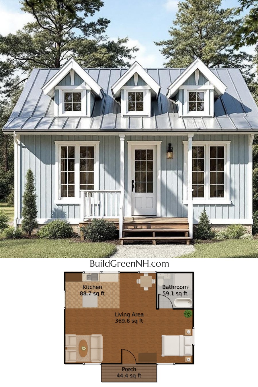 Cute Little Dream Cottage: Bungalow Floor Plans