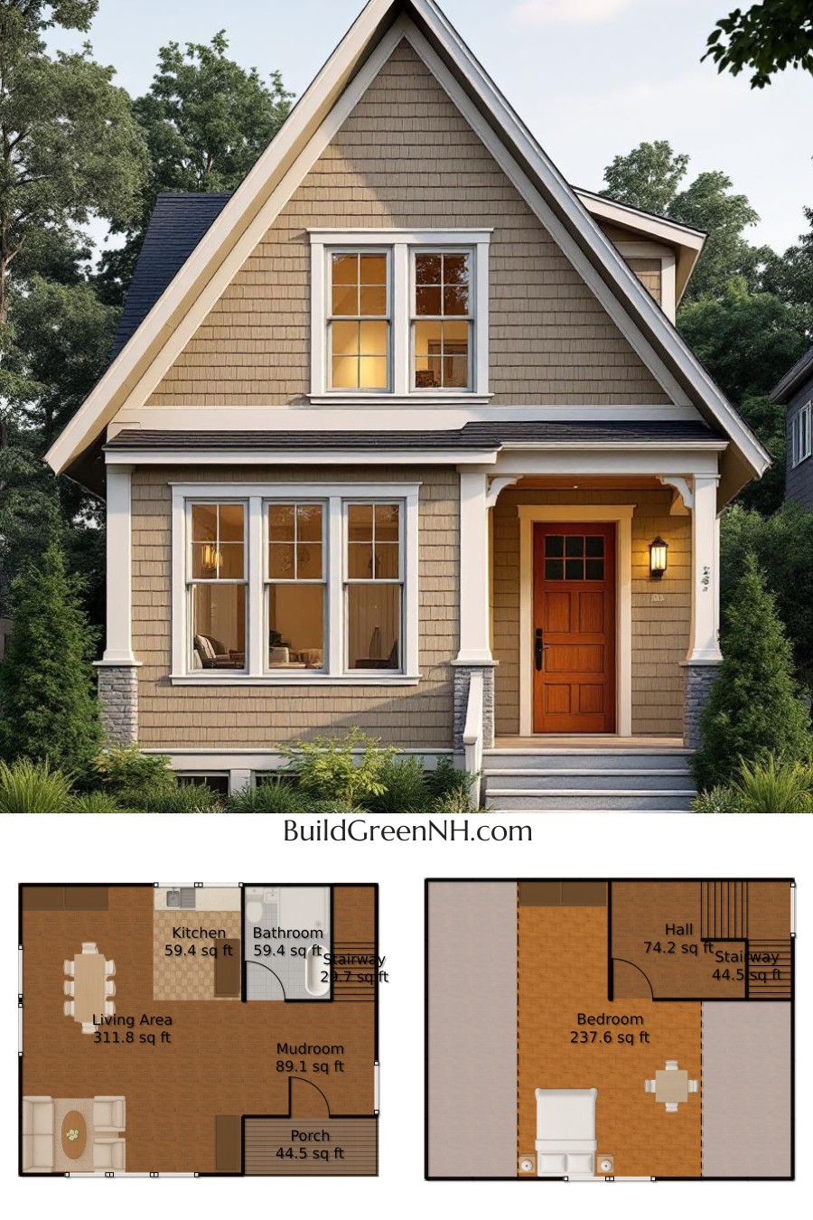 Quaint Bungalow Surprise: Bungalow Floor Plans