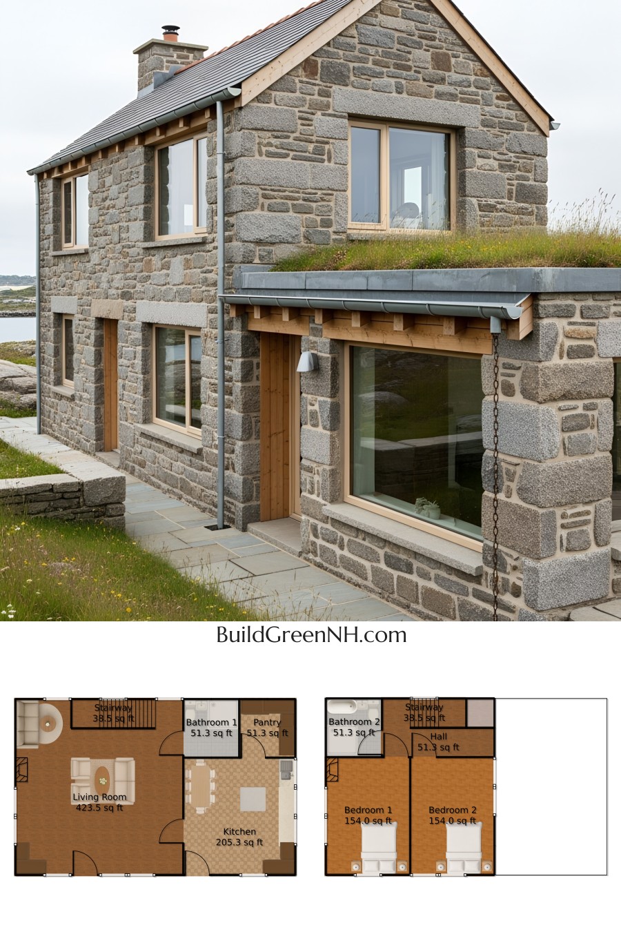 From Stone to Home: A Quirky Abode: Small House Plans