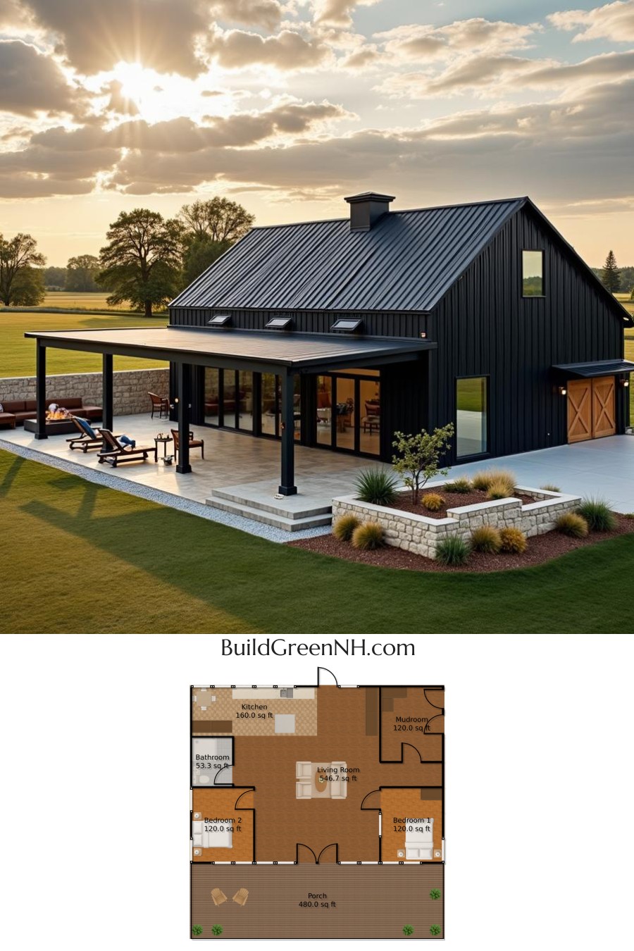 Ranch Reverie Under Prismatic Skies: Rancher House Floor Plans