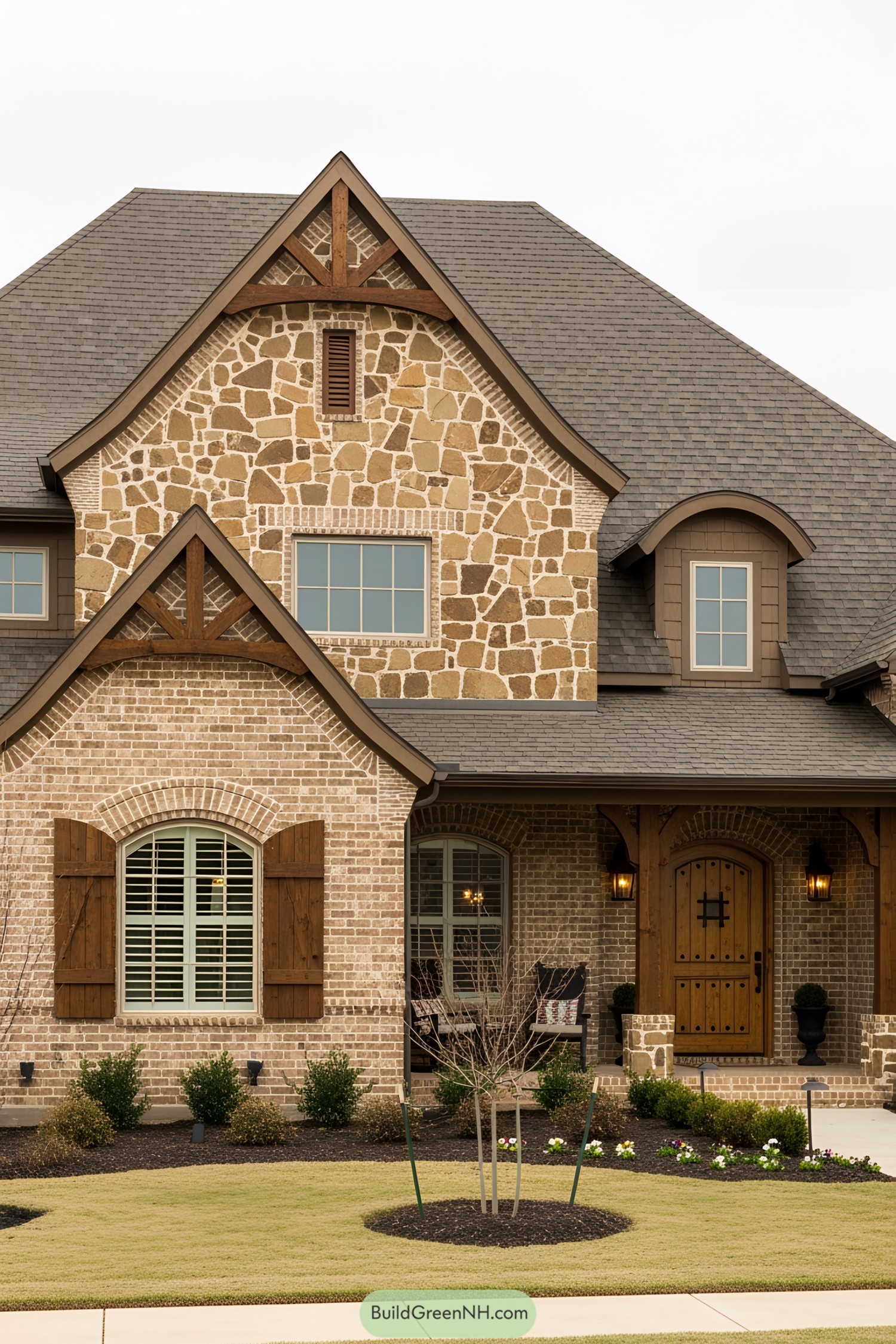 14 Rustic Brick Houses That Rock The Cottagecore Vibe