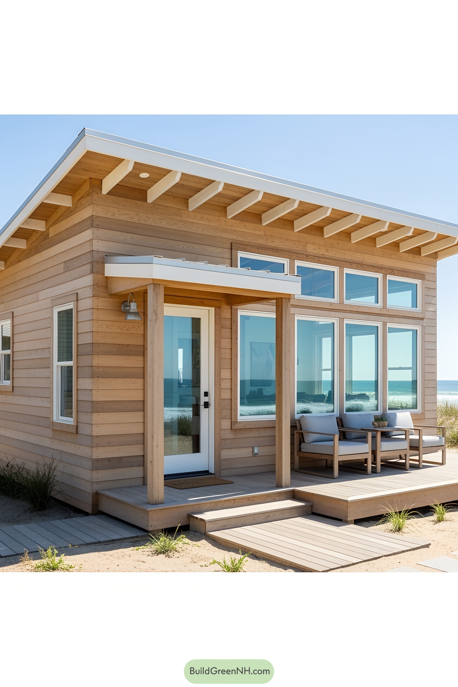 Charming beach house with ocean view