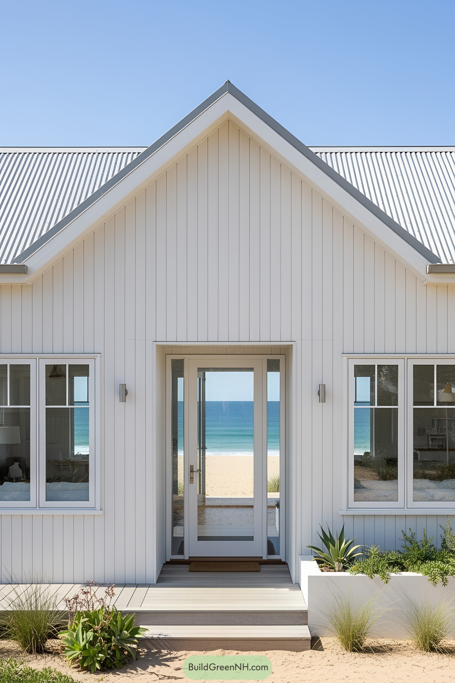 Cozy beach house with ocean view
